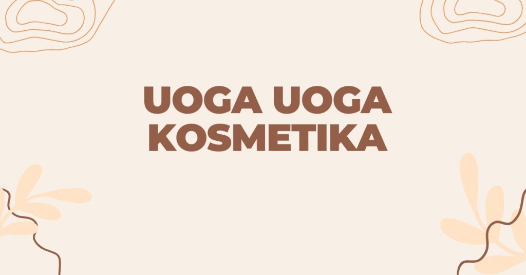 Saldi kaip uoga. Uoga Uoga kosmetika.