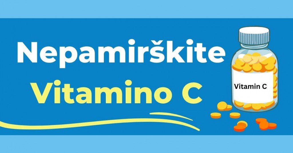 Vitaminas C odai – ar reikia jį prisiminti?