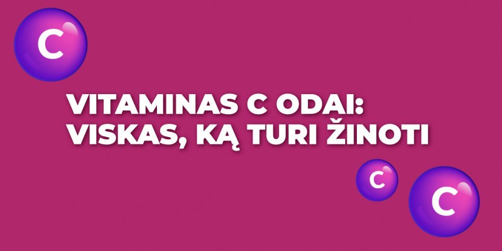 Vitaminas C odai: viskas, ką turi žinoti 