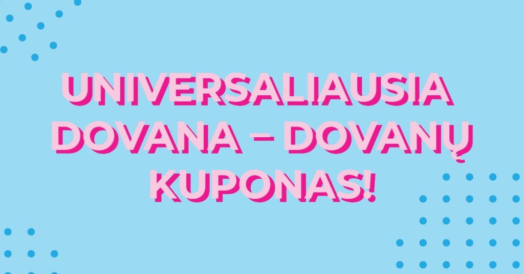 Kodėl dovanų kuponas yra geras tonas?
