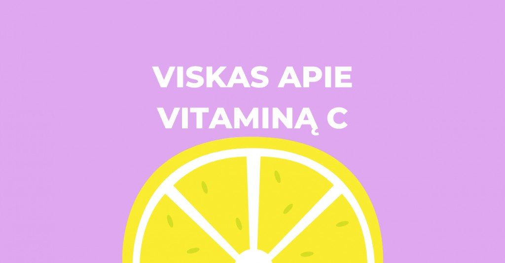 Kas yra vit C veidui bei kaip jis veikia?