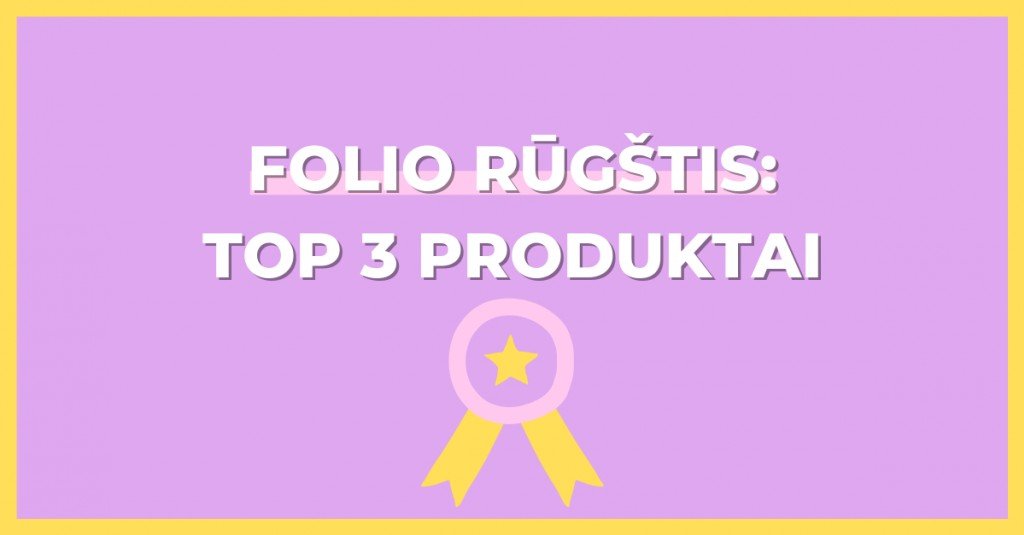 Folio rūgštis: TOP 3 produktai 