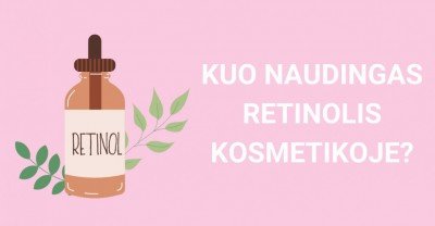 Retinolio praturtinta kosmetika: kuo ir kodėl ji naudinga?