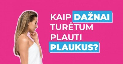 Plaukai: plauti retai ar dažnai? 