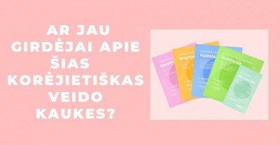 Korejietiška kosmetika – ar jau girdėjai apie šias veido kaukes?