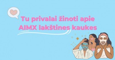 AIMX lakštinės kaukės - Tu turi apie jas žinoti! 