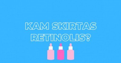 Retinolis – senėjimo procesus stabdanti priemonė?