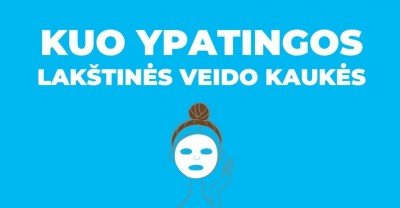 Kur slypi lakštinių veido kaukių ypatingumas?