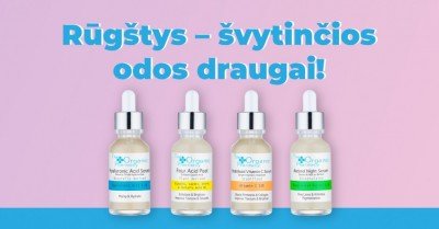 Rūgštys konkrečiai odos problemai 