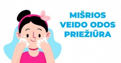 Mišrios odos priežiūra: ryto ir vakaro rutina