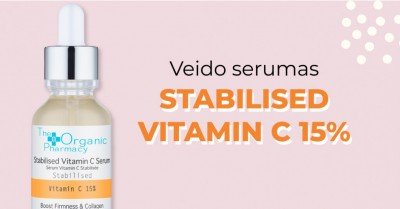 TOP priemonė 24/7 – vitamino C serumas