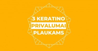 Keratinas plaukams ir 3 jo naudos 