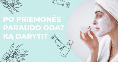 Po priemonės paraudo oda? Ką daryti?