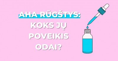 Keturios AHA rūgštys viename veido serume: koks jų poveikis odai?