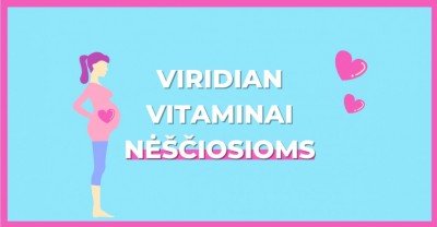 Viridian vitaminai nėščiosioms: 4 privalumai