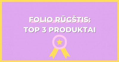 Folio rūgštis: TOP 3 produktai 