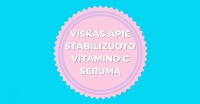 Stabilizuoto vitamino C serumas: viskas, ką turėtum apie jį žinoti