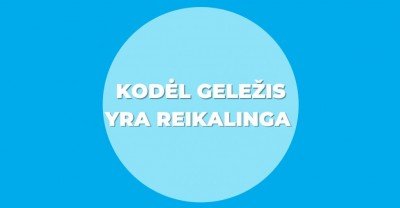 Kodėl geležis yra reikalinga žmogaus organizmui?