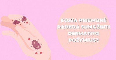 Dermatitas: kokia priemonė gali padėti sumažinti jo požymius?