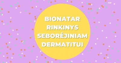 Seborėjinis dermatitas: BIONATAR rinkinys jo požymiams lengvinti